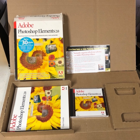 Adobe Photoshop Elements 2.0 - PC or Mac - unused - Picture 5 of 9